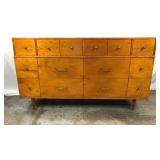 Mid-Century Solid Wood Dresser
