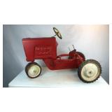 Vintage metal Tractor toy