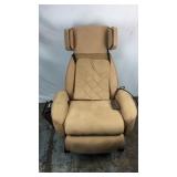 Massage chair w/ built in speakers cassette player