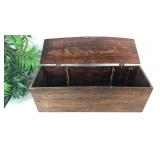 Large vintage wood box