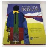 Very large coffee table book AMERICAN INDIAN