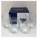 Set of Four Luminarc Cachet Glasses
