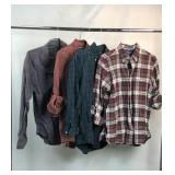 4 long sleeve Ralph Lauren button downs