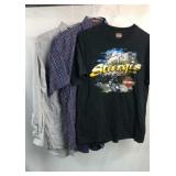 Lot of 3 shirts - one Harley Davidson t shirt 2
