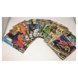 Collection of Vintage DC and Marvel Comic Books