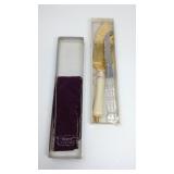 Vintage cake server set