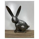 19.5" Metal Rabbit Candle Lantern