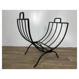 Folding Iron Log Holder