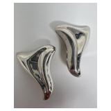 Mexico Sterling TM-111 925 Clip-On Earrings