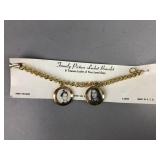 Family Picture Locket Bracelet 7" L