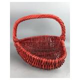 Heart Shaped Woven Basket