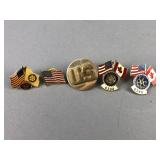 U.S Flag Pins