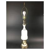 Paul Hanson Milk Glass Lamp