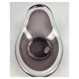 Art Glass Coquille Style Bowl