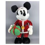 24" Disney Santa Mickey Mouse Stuffed Animal