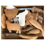 Hand Carved Wooden Animals