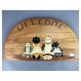 Nana-Bear Creations Welcome Sign