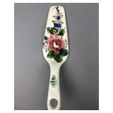 Hand Painted Cake Server