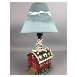 Carlton Cards Winter Barn Lamp