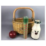 Basket of Vintage Treasures