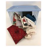 Small Tote with Kitchen Linens