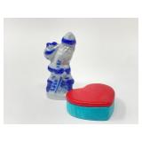 Hand Painted Ceramic Decor Lot