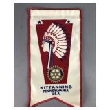 13.5" x 7.25" rotary Kittaning Pennsylvania