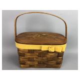 Vintage 9.5" x 5.5" x 6" Basket