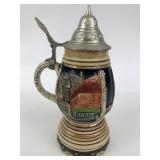 Vintage 8.25" Thorens Musical German Beer Stein