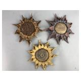 Signed Studio Pottery Sunflowers