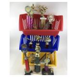 Large lot of trophies