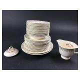 Vintage Limoges Chateau Candle Light Dishes