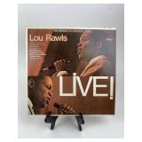 Lou Rawls Live Vinyl LP