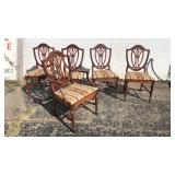 Lot of 5 Dining Chairs