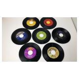 Lot of 7 Soul/ Rock/ Motown 45 Vinyl Record