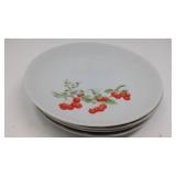 Marischino China, set of four plates
