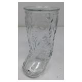Boot-themed glass
