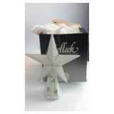 Belleek Christmas tree topper