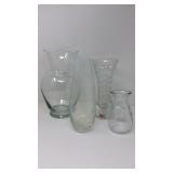 Lot of four vases