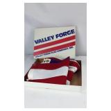 Vintage American flag in original box