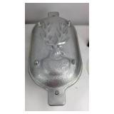 Cast aluminum buck roasting pot 18.5"