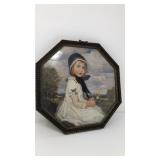"Anna Brigaitta" Vintage C. Max framed print