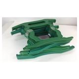 Set of sixteen Christmas light spools