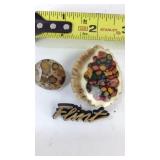 Assorted set of pins