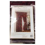 Royal Accent embroidered taffetas, curtains and