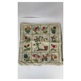 Vintage Hand-Stitched Pillow Case