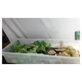 Assorted box of artificial flowers