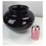 Black vase