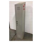 Large Metal Vintage School Locker