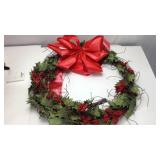 Set of three Christmas wreaths